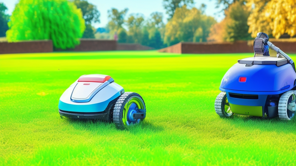 Robot fűnyíró karbantartási összehasonlítás alkatrészekkel és szerszámokkal